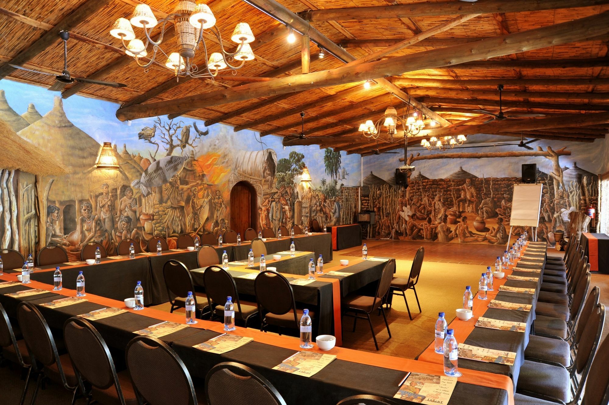 Aha Lesedi African Lodge & Cultural Village Broederstroom Exterior photo