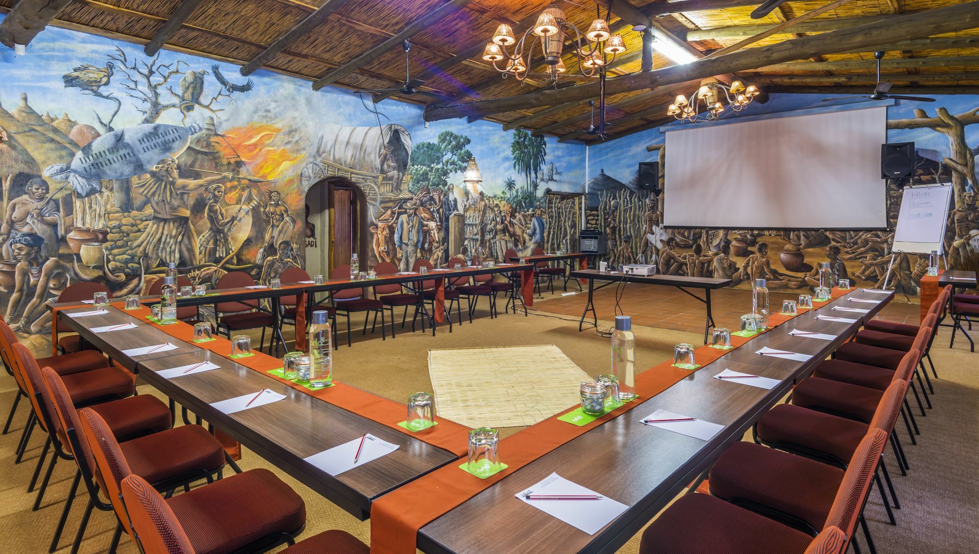 Aha Lesedi African Lodge & Cultural Village Broederstroom Exterior photo