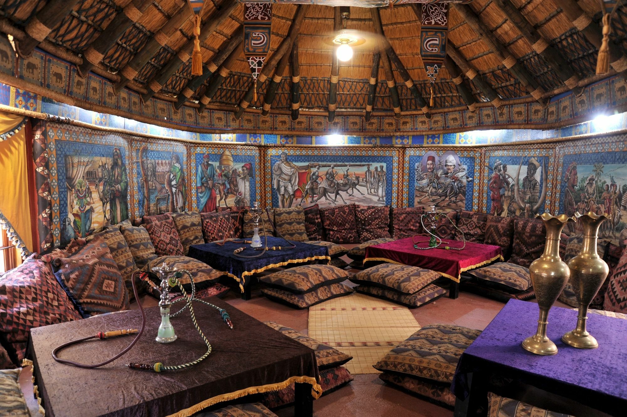 Aha Lesedi African Lodge & Cultural Village Broederstroom Exterior photo