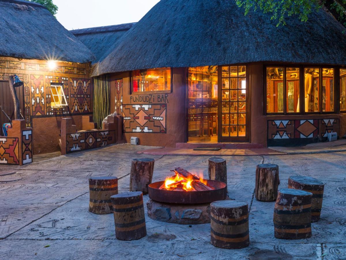 Aha Lesedi African Lodge & Cultural Village Broederstroom Exterior photo